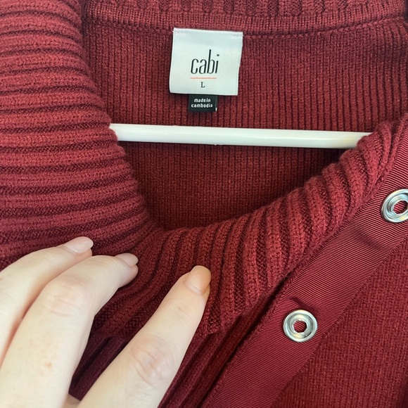 Cabi Pushover Pullover Sweater - L - Picture 3 of 5